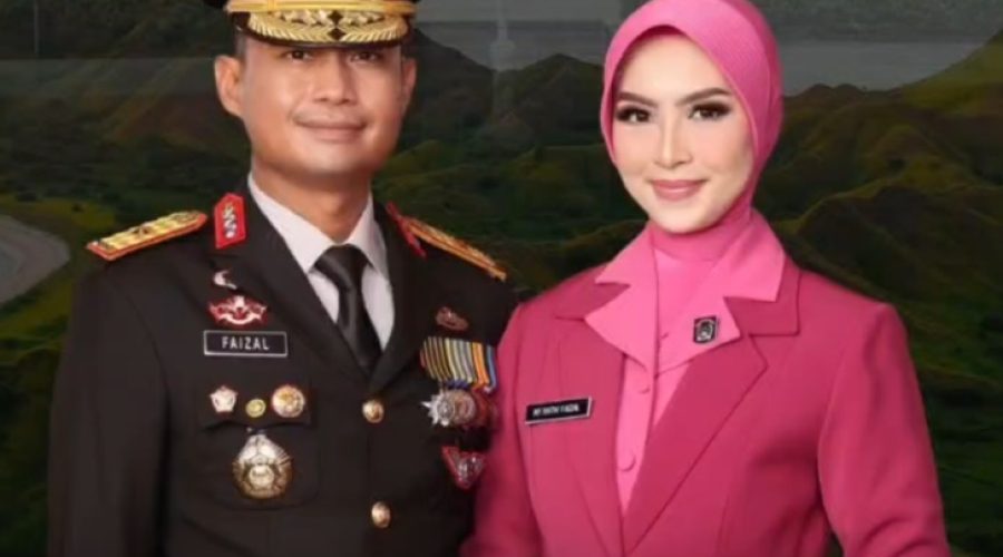 Brigjen Pol. H. Faizal, S.I.K., M.H. dan Ny. Hj. Ratih Faizal